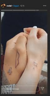 Su primer tatuaje se lo hizo al morir su bisabuela. Christian Nodal Se Tatua A Belinda Plasmo Su Nombre Y Ojos Fotos