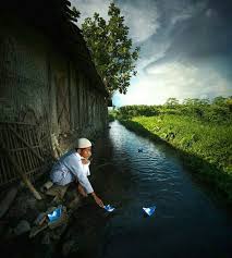 Bg examples alriandi 1,919 59. Perahu Kertas Kehidupan Pedesaan Pemandangan Fotografi Alam