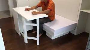 The omnia table contains an ingenious mechanism to expand the top surface. Hwb Hidden Table Arc Tampines Ec Rm3 Multi Purpose Bench Sofa Coffeetable Kid S Dining Playtable Youtube