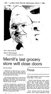 Norm's Grocery Store in Merrill, IA: Memories and Experiences