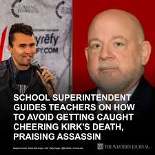 School Superintendent Guides Teachers