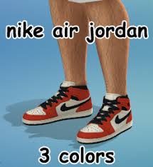 I know what you're thinking. Mod The Sims Nike Air Jordan Sneakers 3 Colors