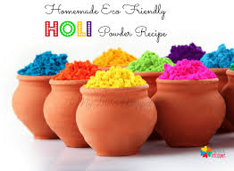 Homemade Holi Color Powder Recipe