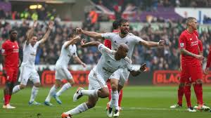Swansea city tables & standings 2011/2012 season, football, statistics, results, fixtures and more from tribuna.com. Swansea 3 1 Liverpool Andre Ayew Double Sees Off Lacklustre Reds Football News Sky Sports