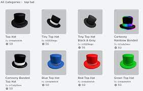 23 Roblox Top Hats That Still Looks Incredible Game Specifications