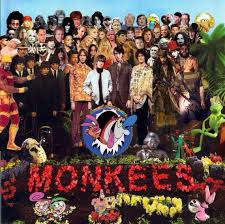 The Beatles Sgt Pepper S Lonely Hearts Club Band Album Cover The Monkeys Parodied Sgt Pepper S Lonely Heart S Club Band Album Cover Lonely Heart Sgt Peppers Lonely Hearts Club Band The Monkees