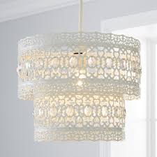 (12) — write a review. Easy Fit Light Shade Pink And Grey Design 2 Tier Ceiling Lighting Pendant Lighting Indoor Lighting