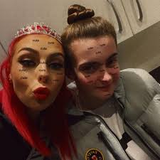 My partner put a post