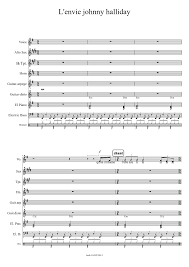 Partition haute qualité pour rock and roll, hoochie koo de johnny winter à télécharger en pdf et imprimer. L Envie Johnny Hallyday Dm Sheet Music For Voice Other Solo Musescore Com