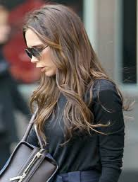 Pin By Anel Sanchez On Hair Brown Hair With Highlights Victoria Beckham Hair Beckham Hair