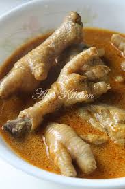 Azie Kitchen Kari Kaki Ayam Mengandungi Kalogen Semulajadi Masakan Kari Ayam