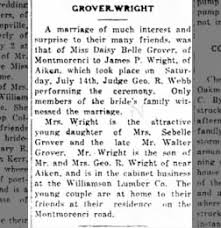 Marriage of Grover