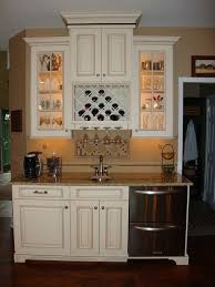 Home Bar Wall Cabinets Built In Wine Rack Wine Decor Kitchen Kitchen Bar