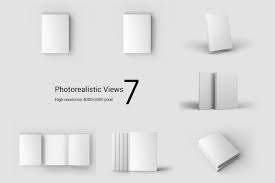 Download Book Cover Mockup Set Book Cover Mockup Book Cover Cover Design PSD Mockup Templates
