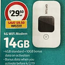 Once your device is unlocked you need to create a profile settings in your pocket optus e589 4g mini wifi modem. Price Optus E5577 4g Wi Fi Modem 14gb Data 29 50 Coles Ozbargain