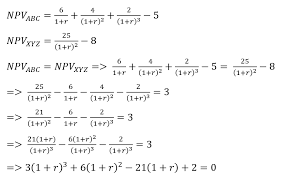 crossover rate formula examples and guide to discount