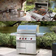 Find all the top brands like char broil, outback, cadac, dancook, campingaz, flamemaster, grillstream, landmann and handy bbq accessories right here at robert dyas. Create An Outdoor Kitchen With A Wolf Outdoor Bbq Grill Nicholas Bridger