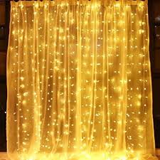 String lights decorating ideas have become an increasingly popular trend. Warm White Window Curtain String Lights 300 Led Fairy Twinkle Starry Light Ul Listed Home Decoration Lighting Bright Lamps Or Indoor Outdoor Wedding Home Bedroom Wall Party Price In Saudi Arabia