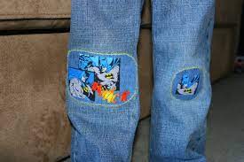 One can also make his own personal design by making embroidered patches or just cutting out designs from another fabric to create letter patches or music. How To Patch Jeans With Iron On Patches Feltmagnet
