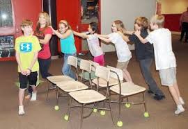 Musical Chairs The Game Starts With Any Number Of Players And A Number Of Chairs One Fewer Than The Number Of Players Kids Playing Circle Face Musical Chairs