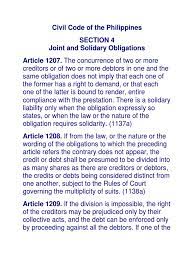 Each obligee would have the right to withdraw the whole amount in the bank account. Joint And Solidary Obligations Legal Concepts Civil Law Legal System