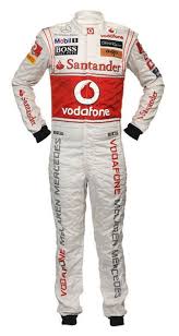 1998 giancarlo fisichella signed race worn benetton f1 suit. F1 Race Suits Sold For Charity Button Vettel Hamilton Mercedes Santander