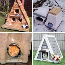 Diy insulated winter cat shelter. 30 Best Diy Outdoor Cat House Plans Outdoor Cat Shelter