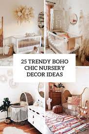 What kind of rug do you use in a boho nursery? 25 Trendy Boho Chic Nursery Decor Ideas Shelterness