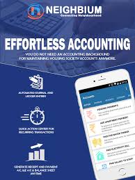 managing residential society accounts