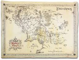 Thank you for browsing my web and wish you find some inspiration about. The Lord Of The Rings Vintage Parchment Poster Middle Earth Map 26 X 18 Ebay