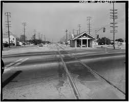 Lynwood Pacific Electric Railway Depot 11453 Long Beach Boulevard Lynwood Los Angeles County Ca Library Of Congress Lynwood