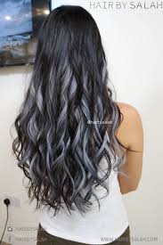 Image Result For Silver Highlights On Dark Brown Hair Cabelo
