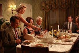 You better be enjoying yourself! Mad Men Dinner Party The Wooden Spoon