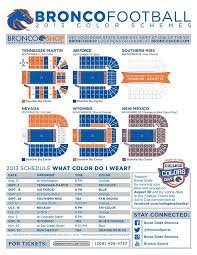 Color Schemes For Bsu Games Want To Color Coordinate Even From Home Boise State Boise Bronco Sports