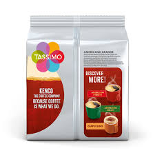 Tassimo costa latte coffee 8 чашек. Tassimo Kenco Americano Grande Kapseln T Discs Fur 16 Kaffee