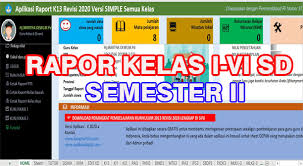 Selamat mencoba dan semoga bermanfaat. Kumpulan Rapor K13 Kelas I Ii Iii Iv V Vi Sd Semester 2 Sang Pendidik