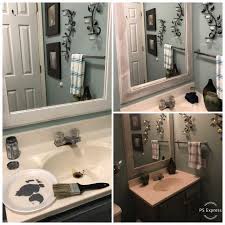 Easily tile a frame to match your bathroom. Diy Bathroom Mirror Frame Hometalk