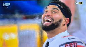 Chicago Bears' Caleb Williams suggests Cole Kmet gave up