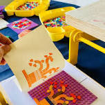 Fathers Day Lego Block Printing Workshop