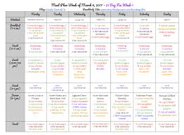 21 day fix meal plan week 1 of 21 day fix