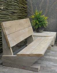 Banco Madera Reciclada Holzbearbeitung Into The Woods Outdoor Dekorationen