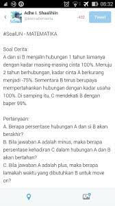 Maybe you would like to learn more about one of these? Kumpulan Soal Ujian Nasional Un Yang Lucu Dan Buat Ngakak