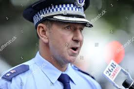 Nsw Police Superintendent David Donohue Speaks Editorial Stock Photo