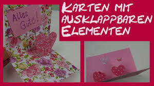 This is such a cute and easy birthday card diy you simply have to check it out. Diy Basteln Einer Pop Up Karte Zur Hochzeit Zum Geburtstag