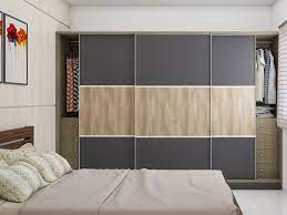 This is where transparent doors really shine, preserving the line of sight rather than blocking the area away. Wardrobe Designs For Bedroom Online Homelane