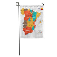Flag barcelona flag on sale. Blue Barcelona Of Spain Map Brown Government Spanish City Flag Madrid Garden Flag Decorative Flag House Banner 28x40 N A On Sale Overstock 31370791