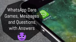 Best Whatsapp Dare Games Messages And Questions With Answers In 2020 In 2020 Dare Games Truth Or Dare Games This Or That Questions