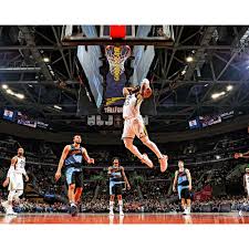 Donovan mitchell 2018 nba slam dunk contest champion. Donovan Mitchell Utah Jazz Fanatics Authentic Unsigned Dunk Vs Cleveland Cavaliers Photograph