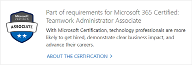 Certifications For Sharepoint 2019 Office 365 Teamwork Are Out