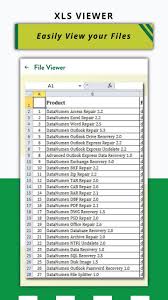 Xlsx File Reader With Xls Viewer For Android Apk Download
